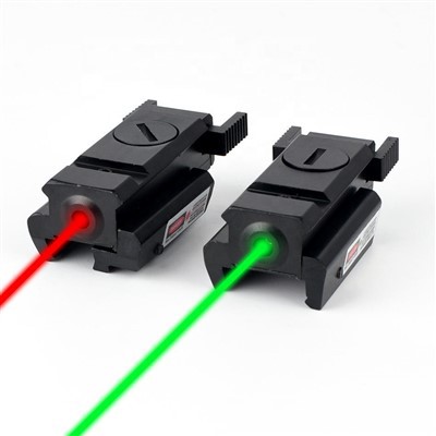 Tiro e caça precisos ao ar livre com laser vermelho / verde
